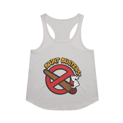 Bluntbusters Women`s Triblend Racerback Tank