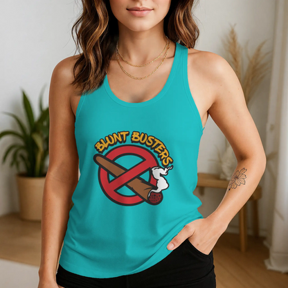 Bluntbusters Women’s Triblend Racerback Tank