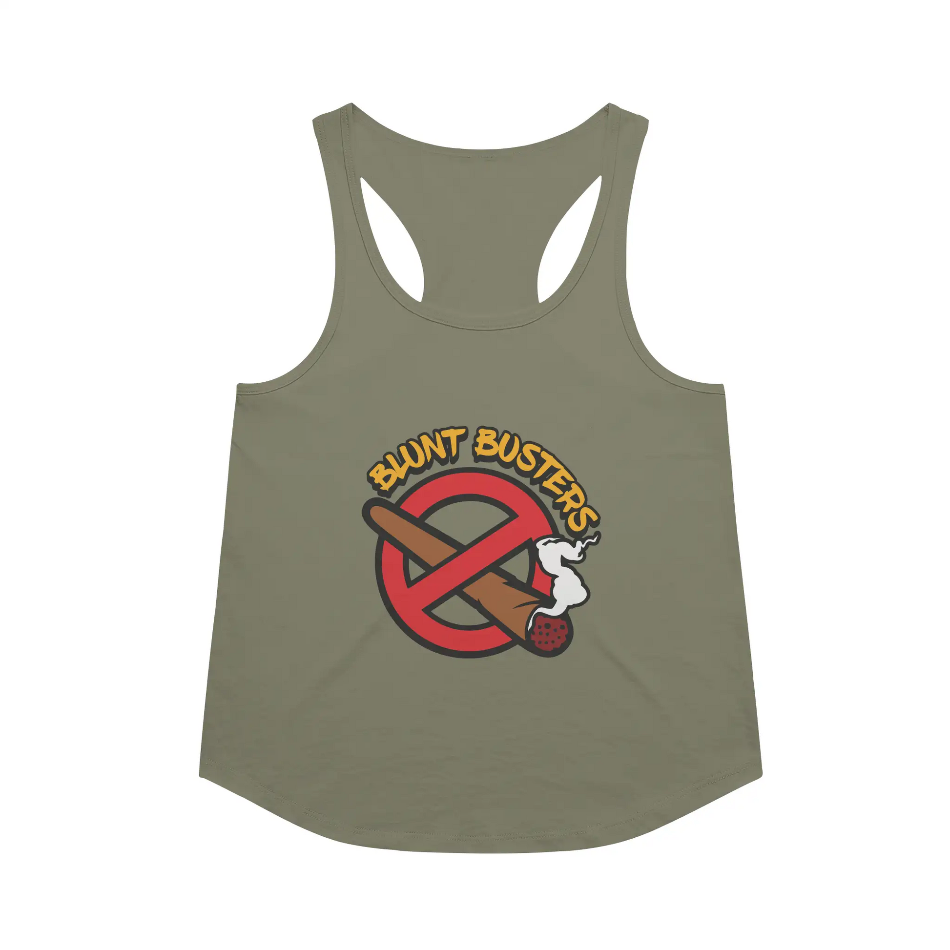 Bluntbusters Women’s Triblend Racerback Tank