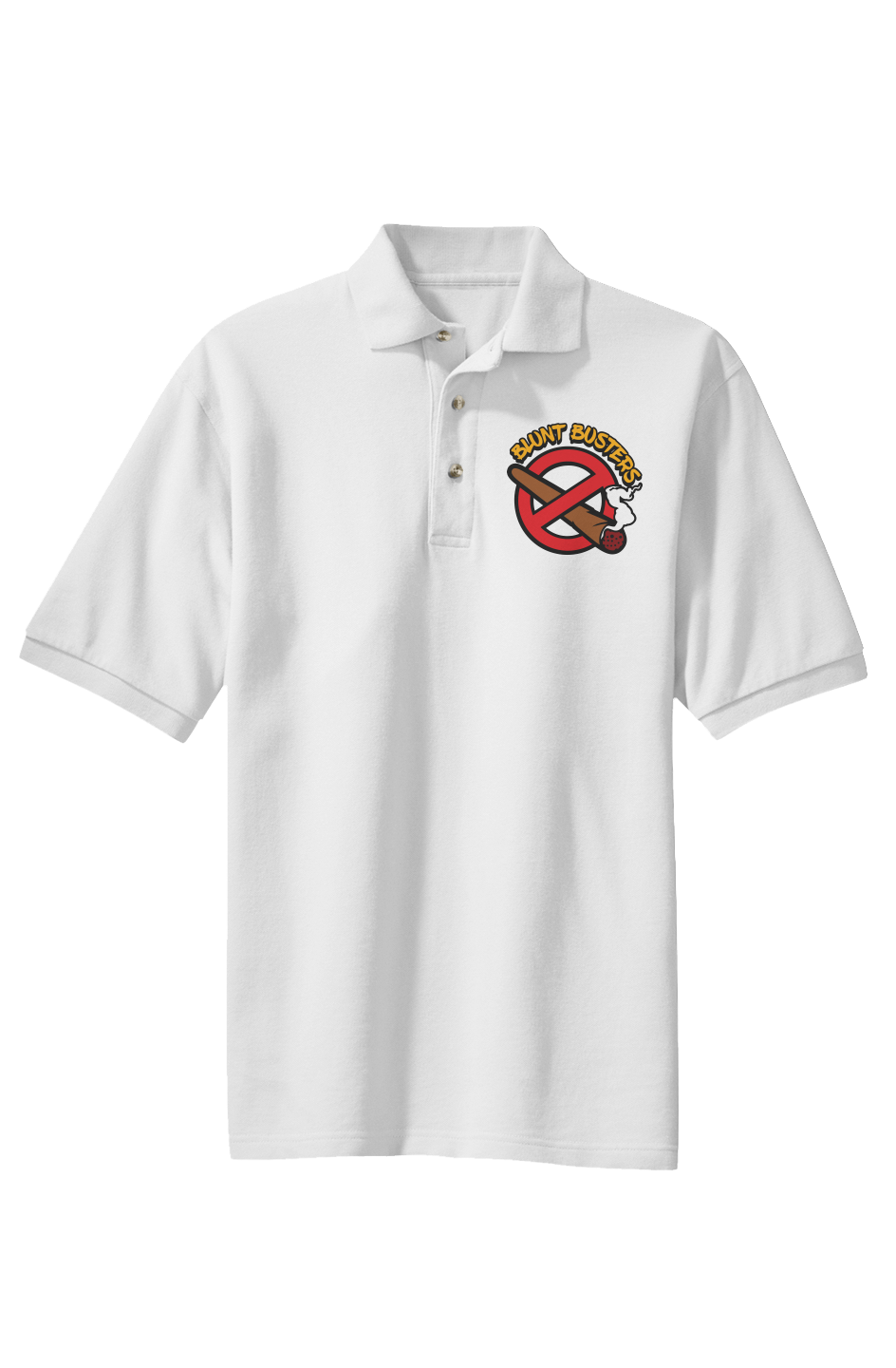 Bluntbusters Heavyweight Cotton Pique Polo