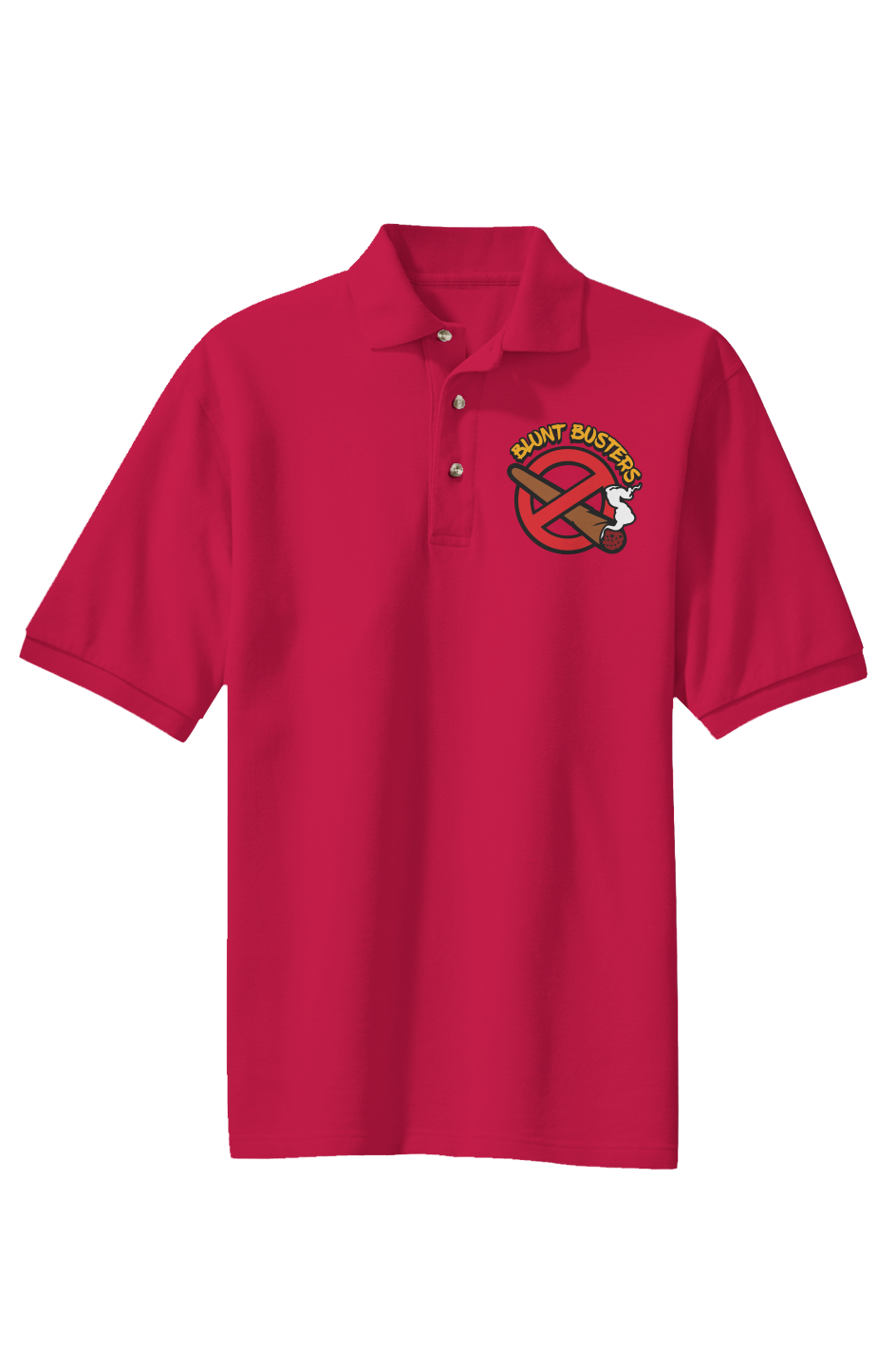 Bluntbusters Heavyweight Cotton Pique Polo