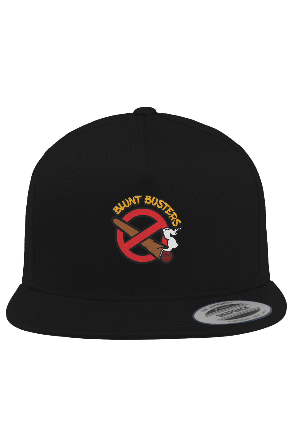 Bluntbusters 5-Panel Cotton Twill Snapback Cap