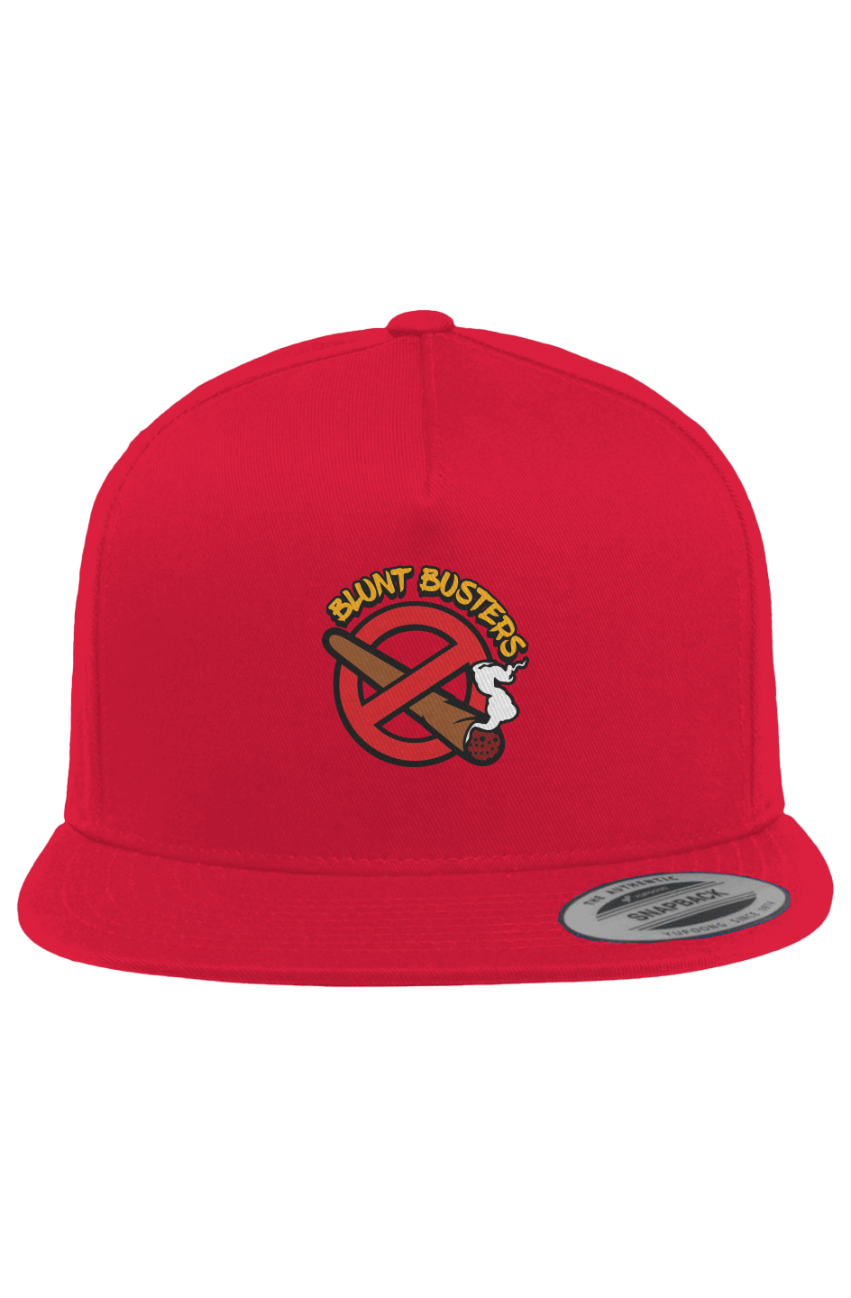 Bluntbusters 5-Panel Cotton Twill Snapback Cap