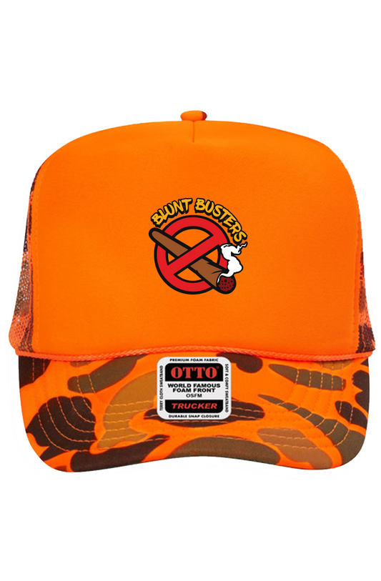 Bluntbusters 5 Panel High Crown Trucker Cap
