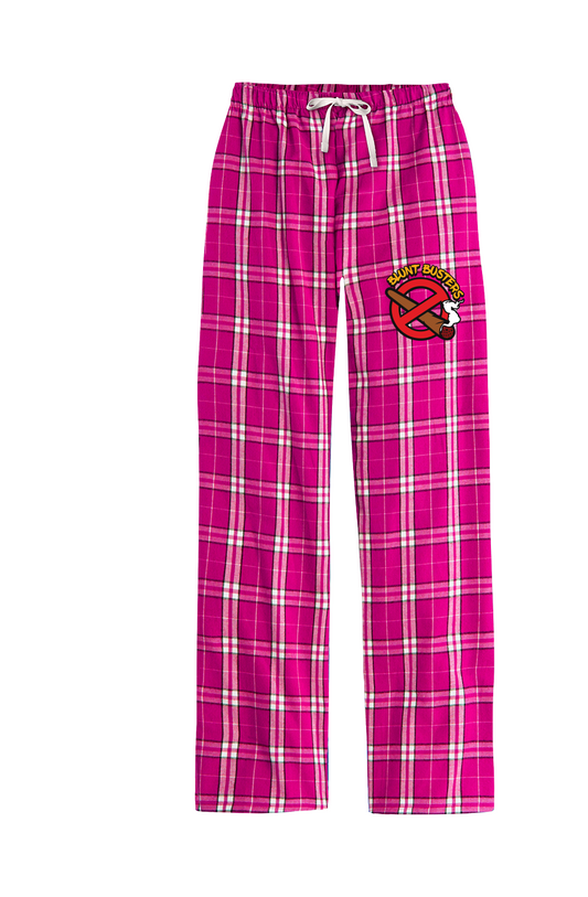 Blunt Busters Womens Flannel Plaid Pant