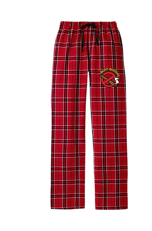 Blunt Busters Womens Flannel Plaid Pant