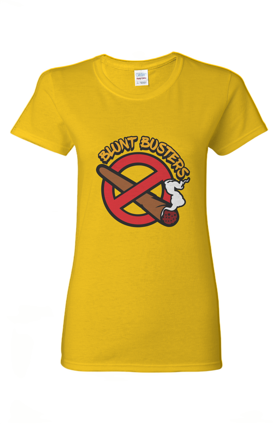 Blunt Busters Ladies Heavy Cotton T-Shirt