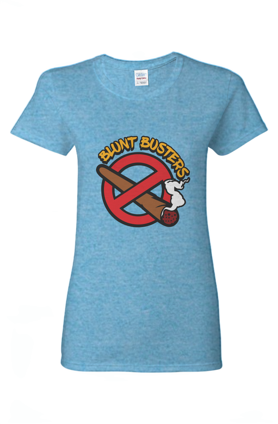 Blunt Busters Ladies Heavy Cotton T-Shirt