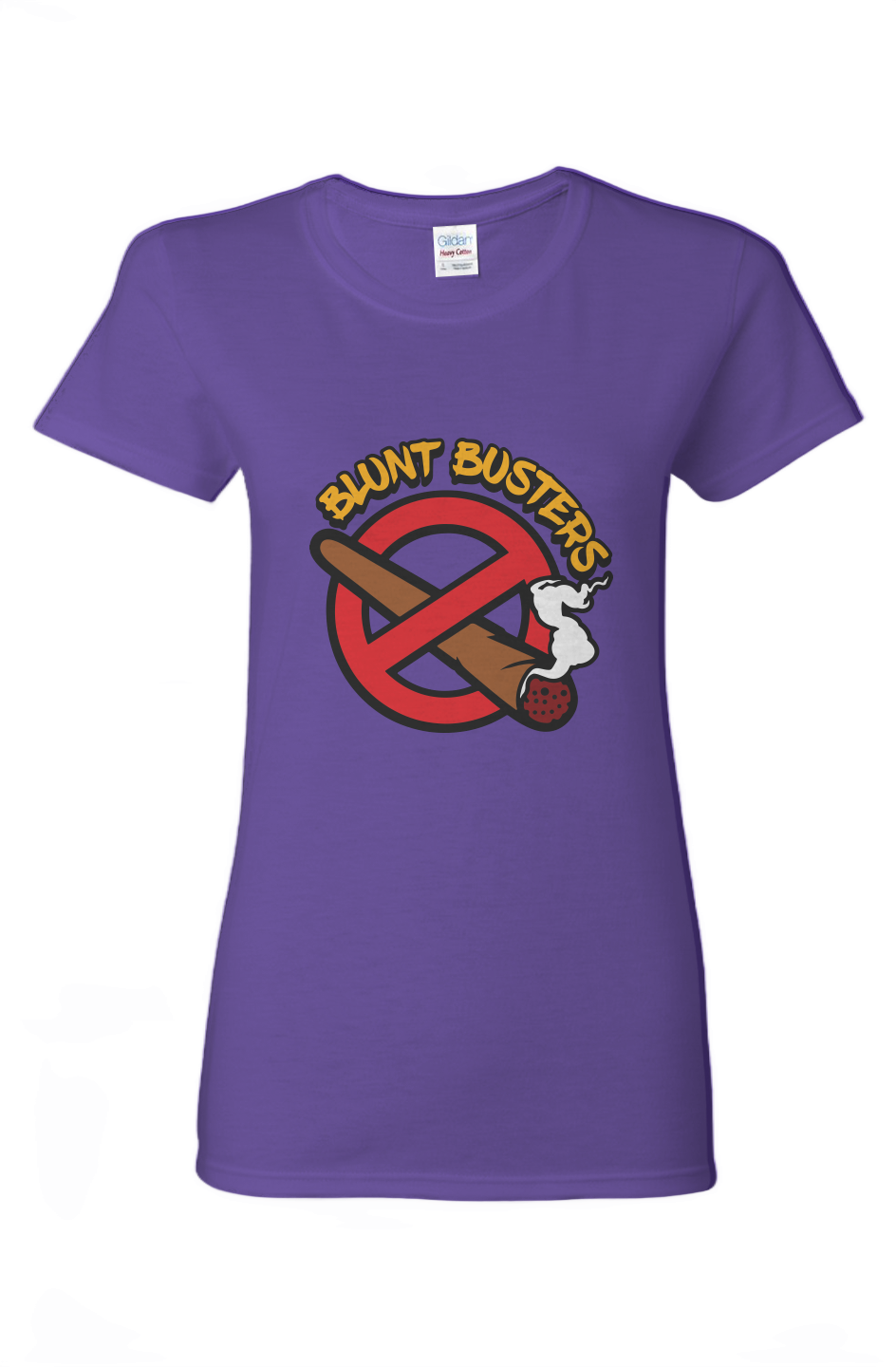Blunt Busters Ladies Heavy Cotton T-Shirt