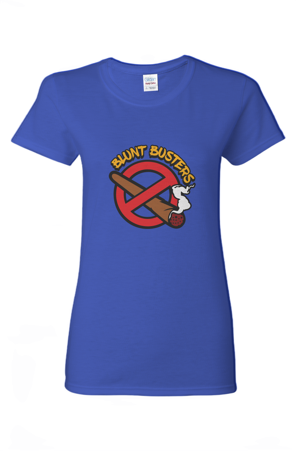 Blunt Busters Ladies Heavy Cotton T-Shirt