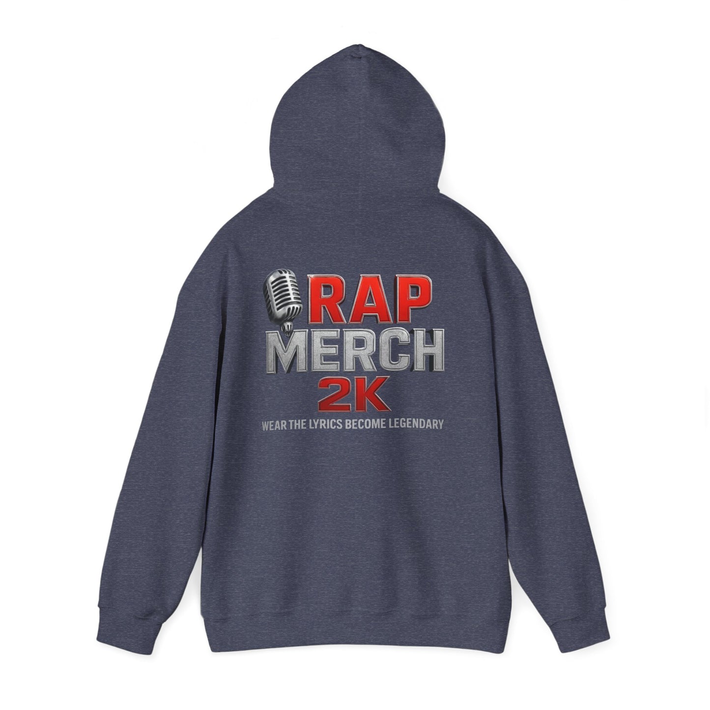 Rap Merch Hooded Sweatshirt, Unisex Rap Hoodie, Music Lover Gift, Cool Streetwear, Hip Hop Fashion, Celebrate Your Passion