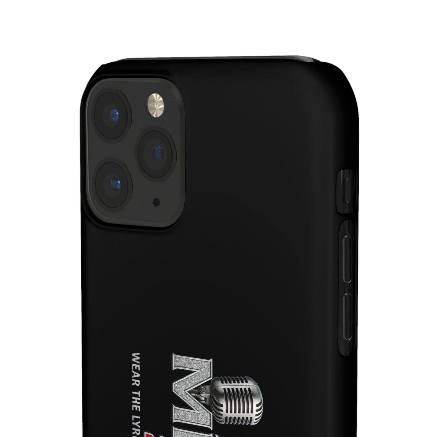 Rap Merch Snap Case for Music Lovers, Hip Hop Phone Cover, Mobile Accessories, Gift for Musicians, Trendy Phone Case