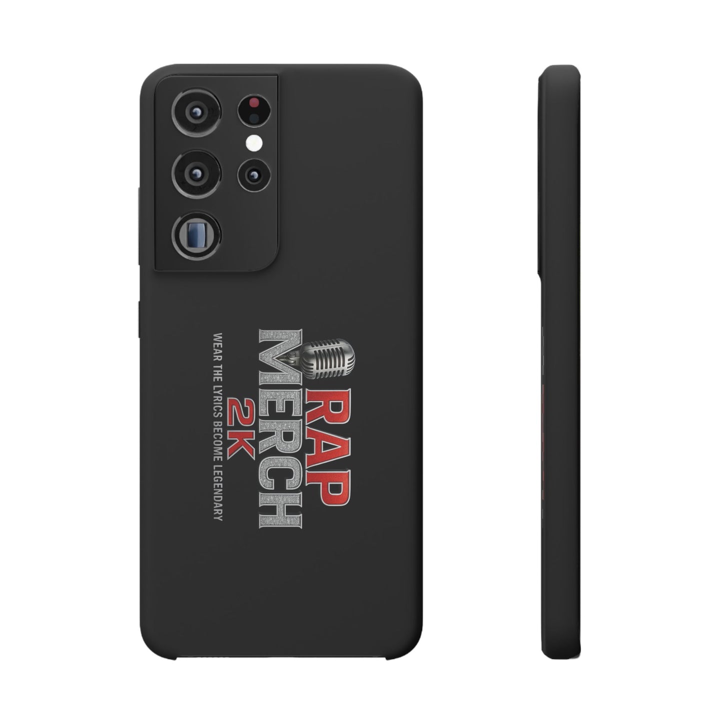 Rap Merch Snap Case for Music Lovers, Hip Hop Phone Cover, Mobile Accessories, Gift for Musicians, Trendy Phone Case