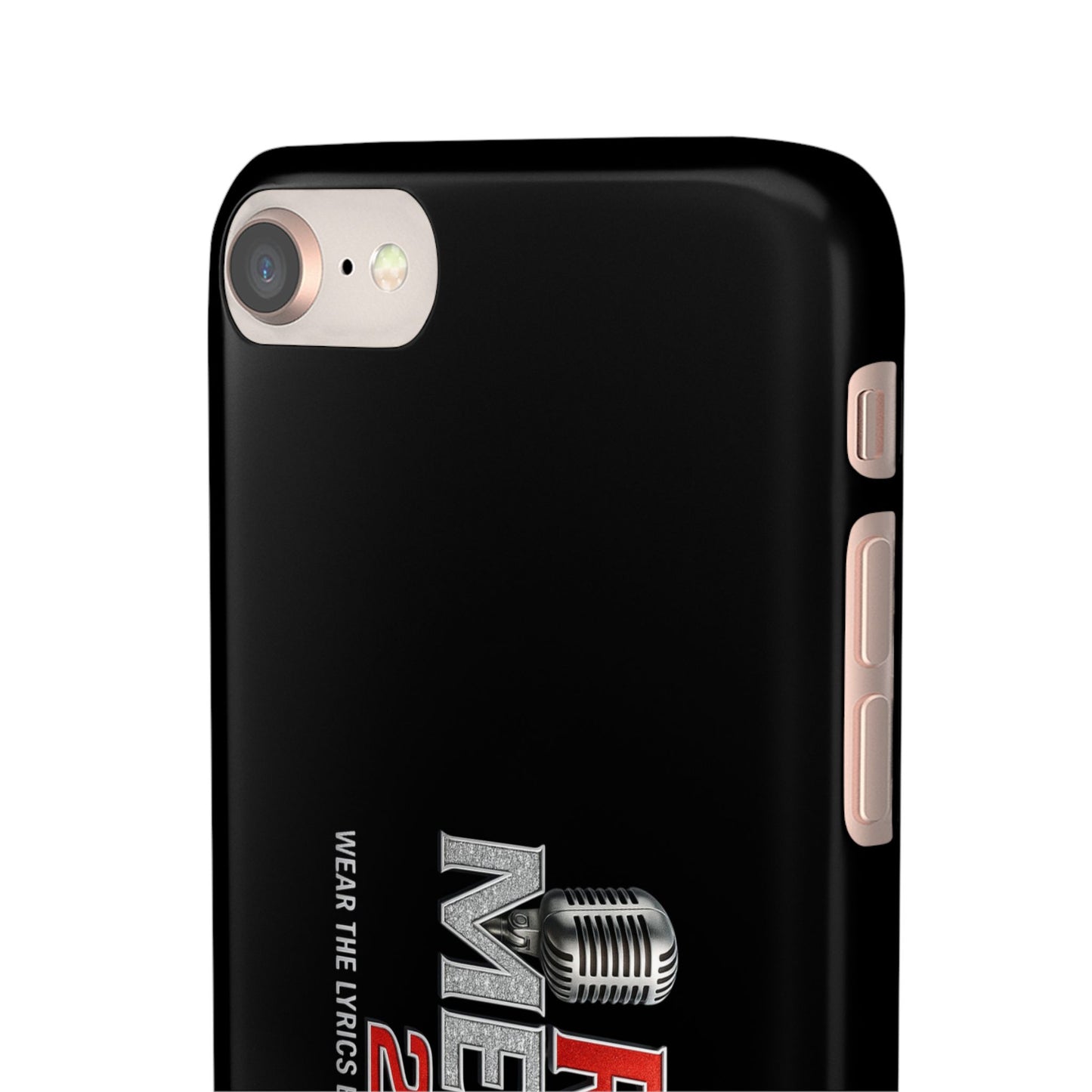 Rap Merch Snap Case for Music Lovers, Hip Hop Phone Cover, Mobile Accessories, Gift for Musicians, Trendy Phone Case