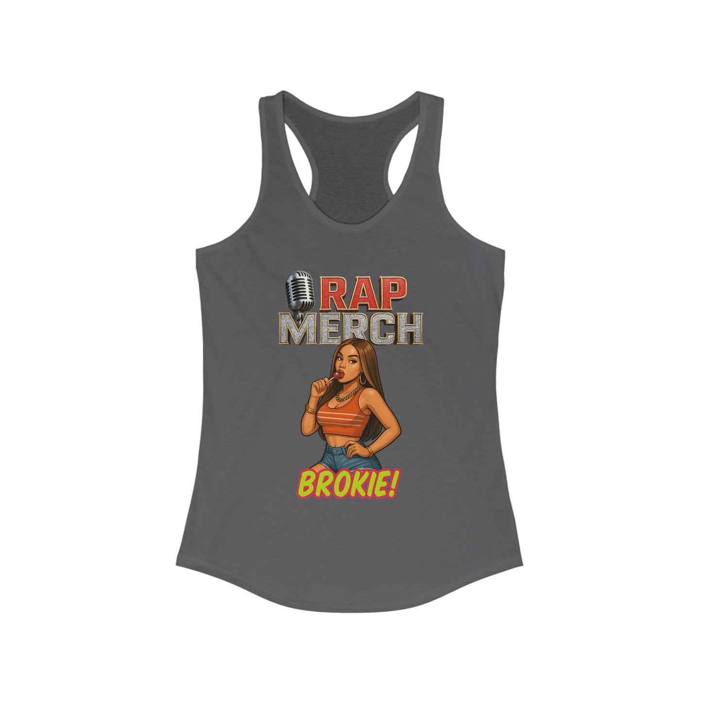Rap Merch Women's Racerback Tank - Perfect for Concerts, Festivals, and Casual Wear, Hip Hop Style, Trendy Summer Outfit, Gift for [...]