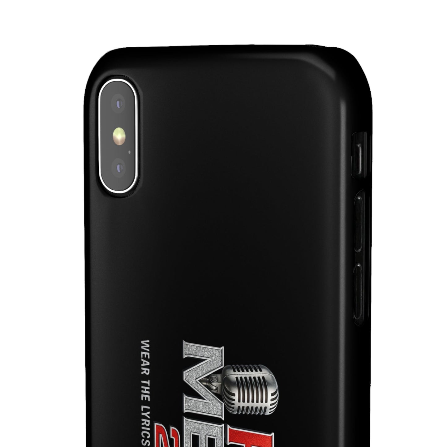 Rap Merch Snap Case for Music Lovers, Hip Hop Phone Cover, Mobile Accessories, Gift for Musicians, Trendy Phone Case