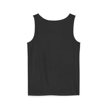 Rap Merch Garment-Dyed Tank Top - Unisex Music Apparel, Hip-Hop Fashion, Casual Summer Wear, Gift for Music Lovers, Festival Clothing