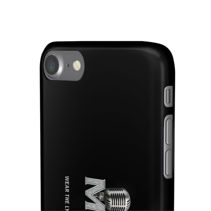 Rap Merch Snap Case for Music Lovers, Hip Hop Phone Cover, Mobile Accessories, Gift for Musicians, Trendy Phone Case