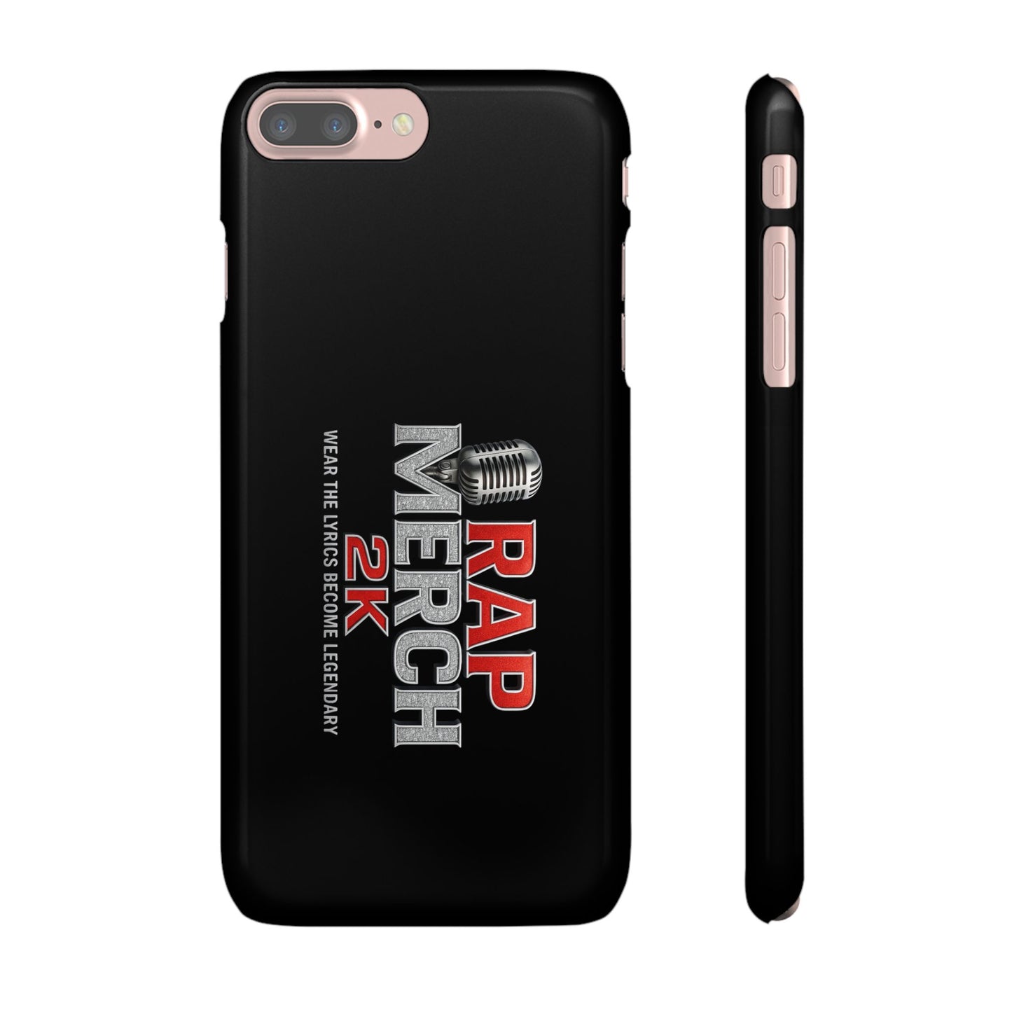 Rap Merch Snap Case for Music Lovers, Hip Hop Phone Cover, Mobile Accessories, Gift for Musicians, Trendy Phone Case