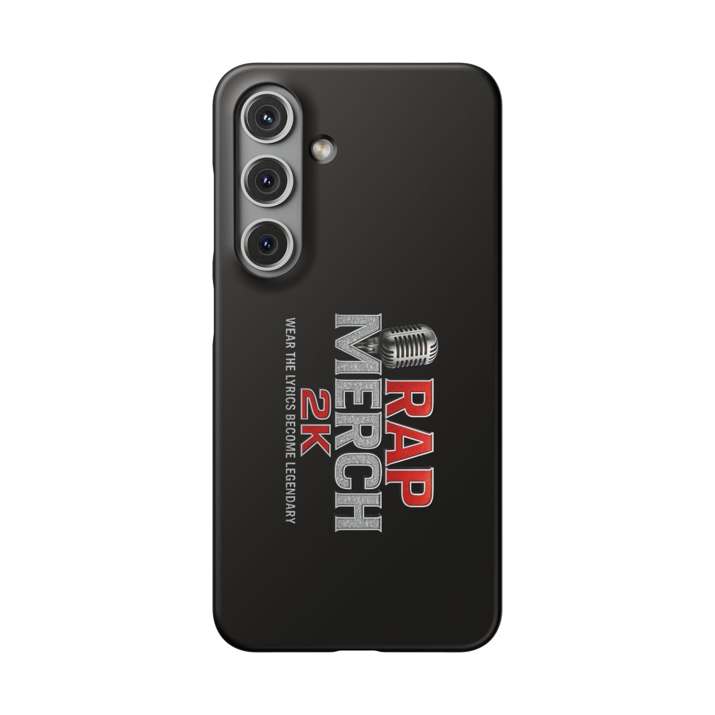 Rap Merch Snap Case for Music Lovers, Hip Hop Phone Cover, Mobile Accessories, Gift for Musicians, Trendy Phone Case