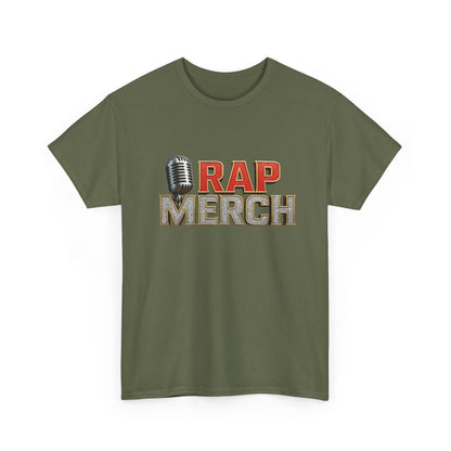 Rap Merch Unisex Heavy Cotton Tee - Hip Hop Style Shirt, Music Lover Gift, Streetwear Apparel, Festival Wear, Casual Outfit