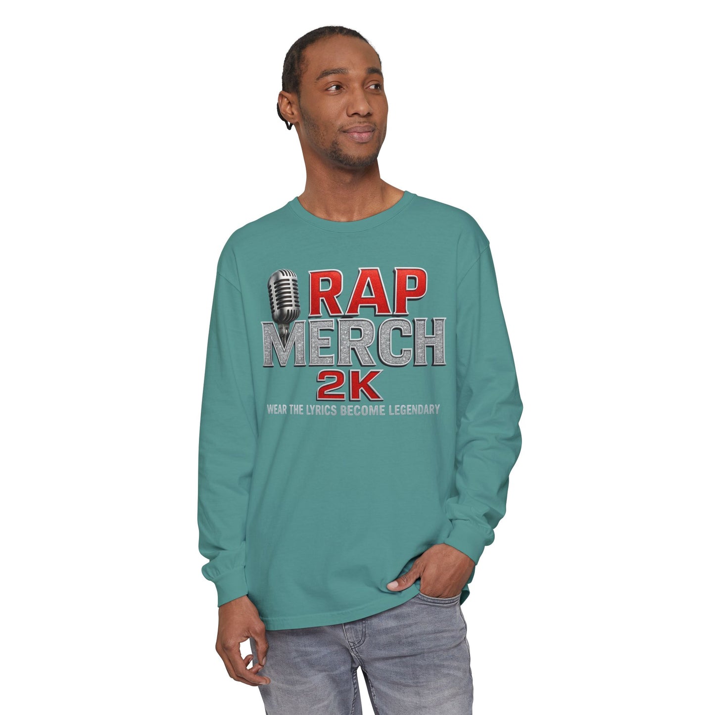 Rap Merch Long Sleeve T-Shirt - Legendary Lyrics Apparel, Music Lover Gift, Unisex Fashion, Casual Wear, Concert Merchandise