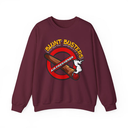 Blunt Busters Sweatshirt - Fun Crewneck for Cannabis Lovers, Comfy Gift for Friends, Chill Vibe, Everyday Wear, Festival Apparel, [...]