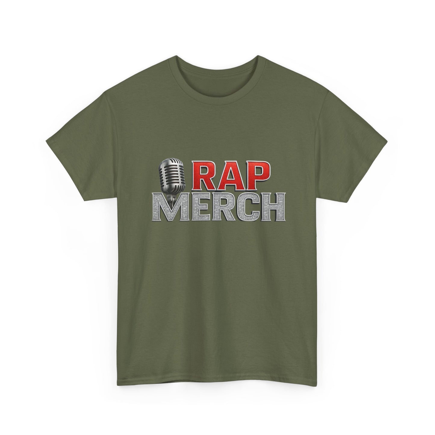 Rap Merch Unisex Heavy Cotton Tee - Perfect for Music Lovers, Gift for Hip-Hop Fans, Streetwear Style, Concert Outfit, Festival Apparel
