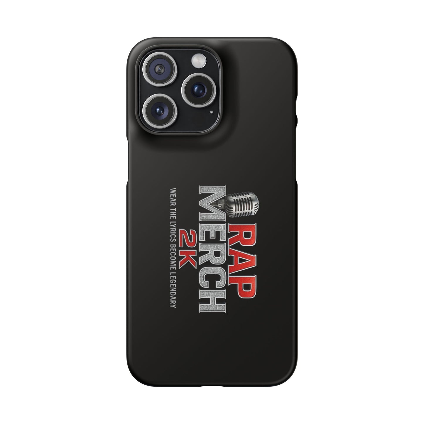 Rap Merch Snap Case for Music Lovers, Hip Hop Phone Cover, Mobile Accessories, Gift for Musicians, Trendy Phone Case