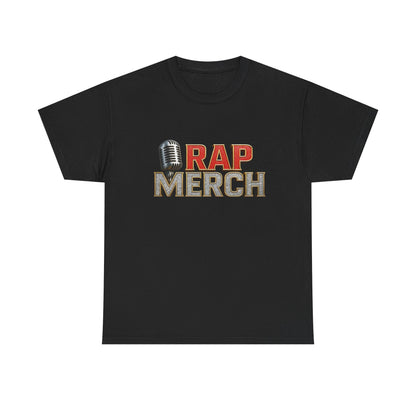 Rap Merch Unisex Heavy Cotton Tee - Hip Hop Style Shirt, Music Lover Gift, Streetwear Apparel, Festival Wear, Casual Outfit