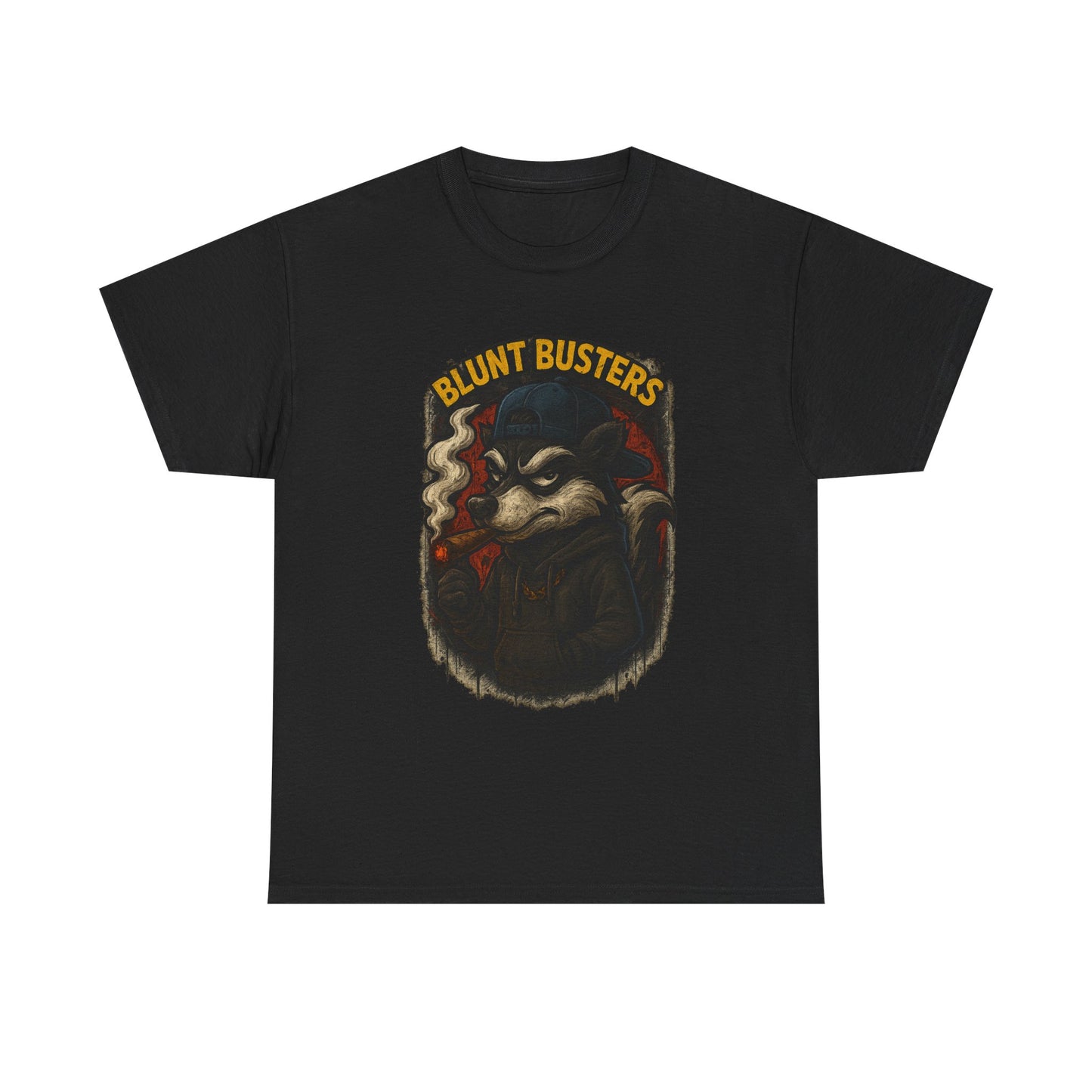 Blunt Busters Unisex Heavy Cotton Tee, Casual Wear, Graphic Tee, Gift for Smokers, Streetwear Style, Unique T-Shirt