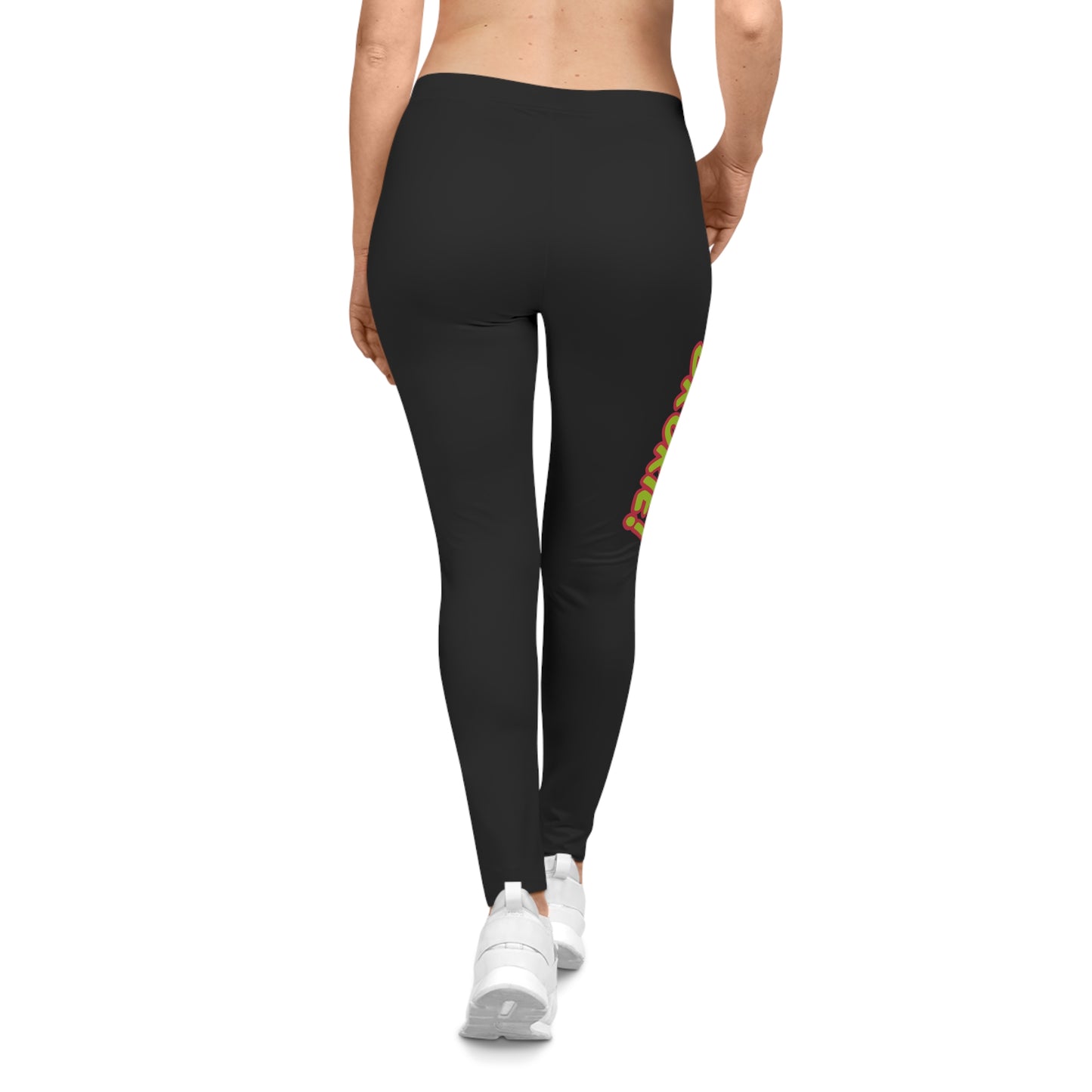 Stylish Women's Casual Leggings, Trendy AOP Leggings for Everyday Wear, Gym, and Lounge, Unique Rap Merch, Gift for Music Lovers