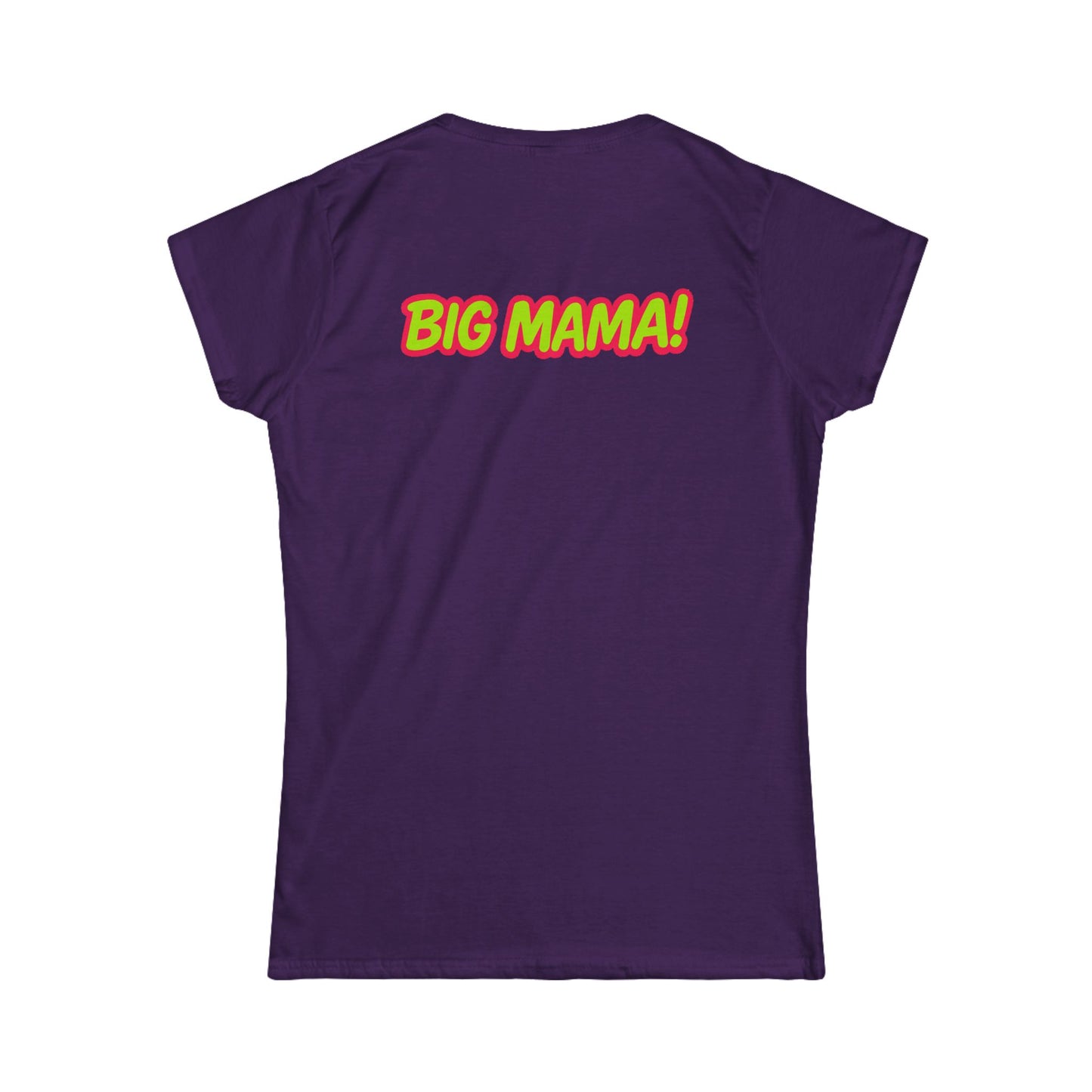 Rap Merch Women's Softstyle Tee - Big Mama Graphic Tee, Hip Hop Fashion, Gift for Music Lovers, Casual Chic Style, Birthday Gift
