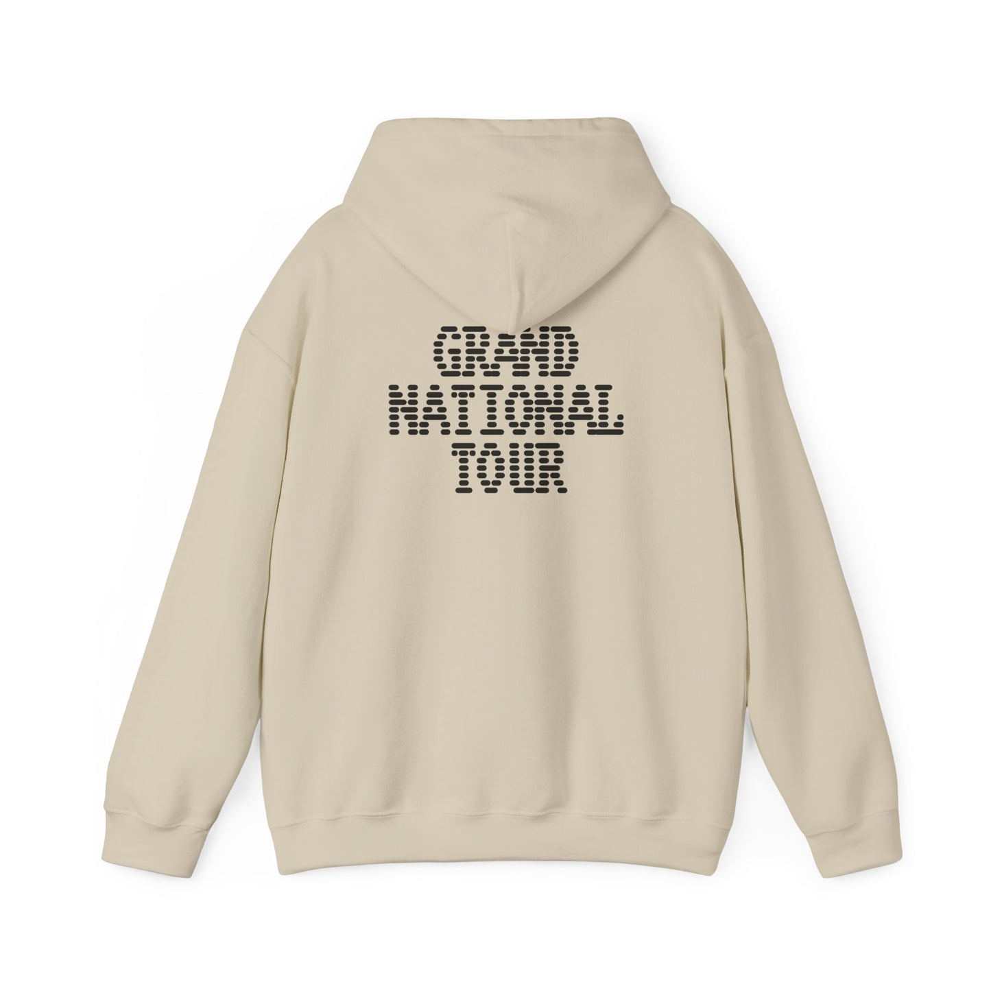 Grand National Tour Hoodie | Unisex Heavy Blend Sweatshirt, Trendy Layer, Music Tour Apparel, Gift for Him/Her, Casual Wear