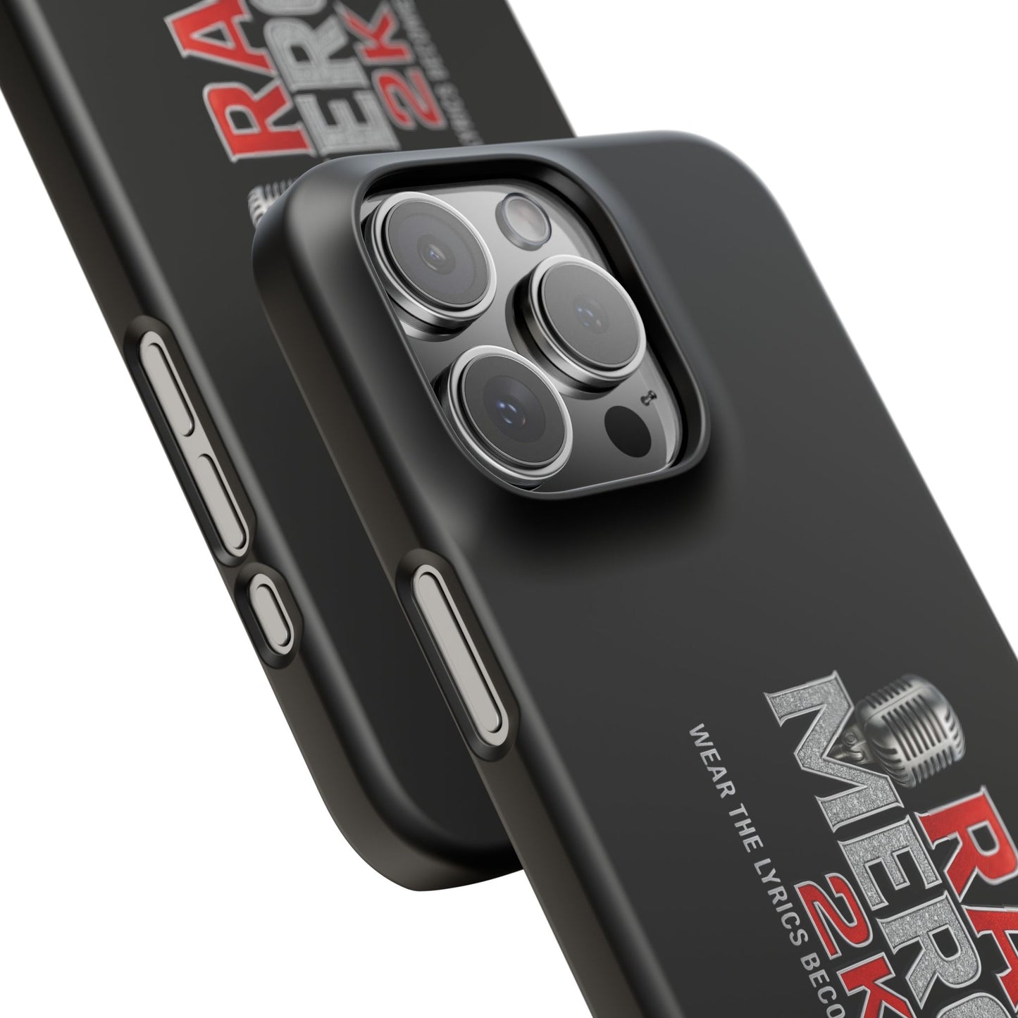 Rap Merch Snap Case for Music Lovers, Hip Hop Phone Cover, Mobile Accessories, Gift for Musicians, Trendy Phone Case