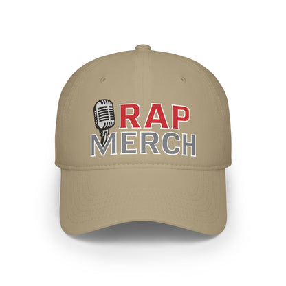 Stylish Rap Merch Low Profile Baseball Cap, Hip Hop Hat, Music Lover Gift, Casual Accessories, Streetwear Cap