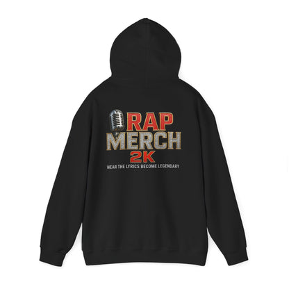 Legendary Rap Merch Hoodie | Unisex Heavy Blend Sweatshirt, Music Apparel, Hip Hop Fashion, Gift for Rappers, Concert Outfits, [...]