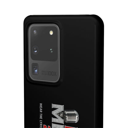 Rap Merch Snap Case for Music Lovers, Hip Hop Phone Cover, Mobile Accessories, Gift for Musicians, Trendy Phone Case