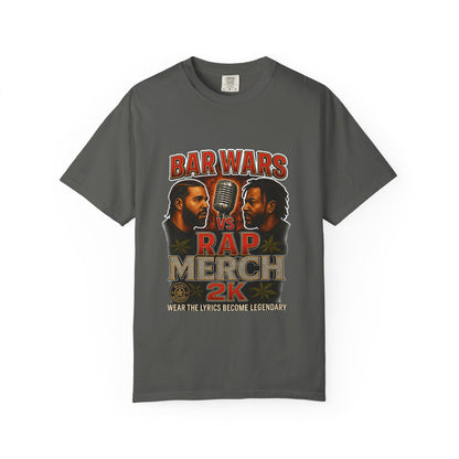 Bar Wars Unisex T-Shirt, Streetwear Fashion, Hip Hop Gift, Music Lover Tee, Funny Gift for Men and Women