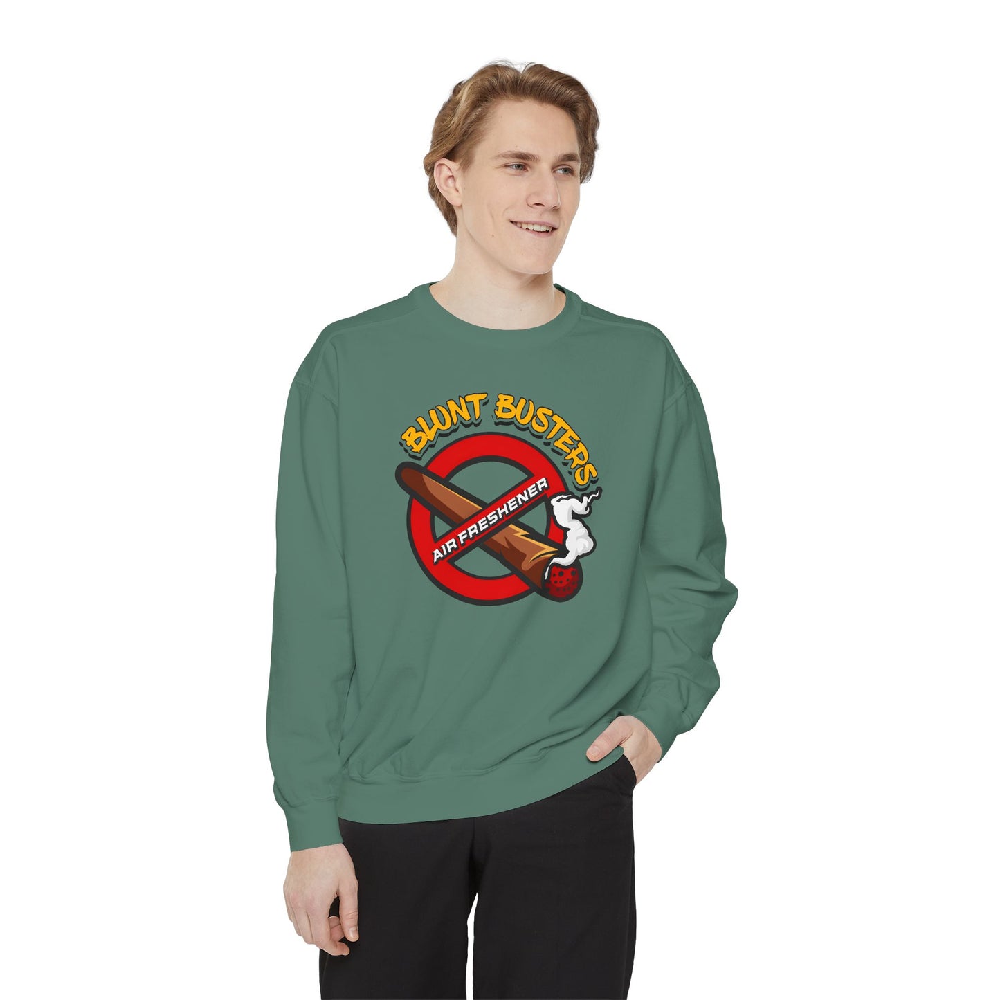 Ghostbusters-Inspired Unisex Sweatshirt, Cozy Pullover, Halloween Apparel, Unique Gift, Trendy Streetwear, Comedy Merchandise
