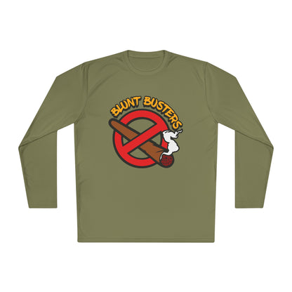 promo pack Blunt Busters Long Sleeve Tee, Perfect for Casual Wear, Gifting, Humor, and Celebrations like Birthdays or Holidays, Just for Laughs!