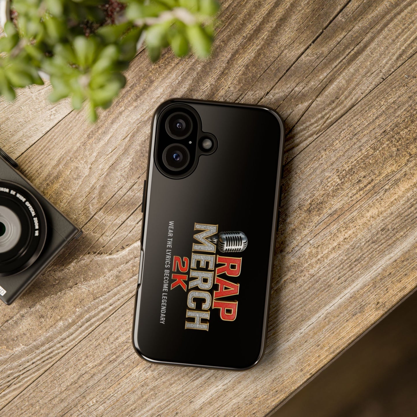 Legendary Rap Phone Case | Tough Cases for Music Lovers | Hip-Hop Gift, Rap Merch 2K, Custom Cases, Unique Accessories
