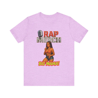 Rap Merch Big Mama Unisex Jersey Tee, Music Fans Shirt, Hip-Hop Apparel, Concert Outfit, Gift for Her