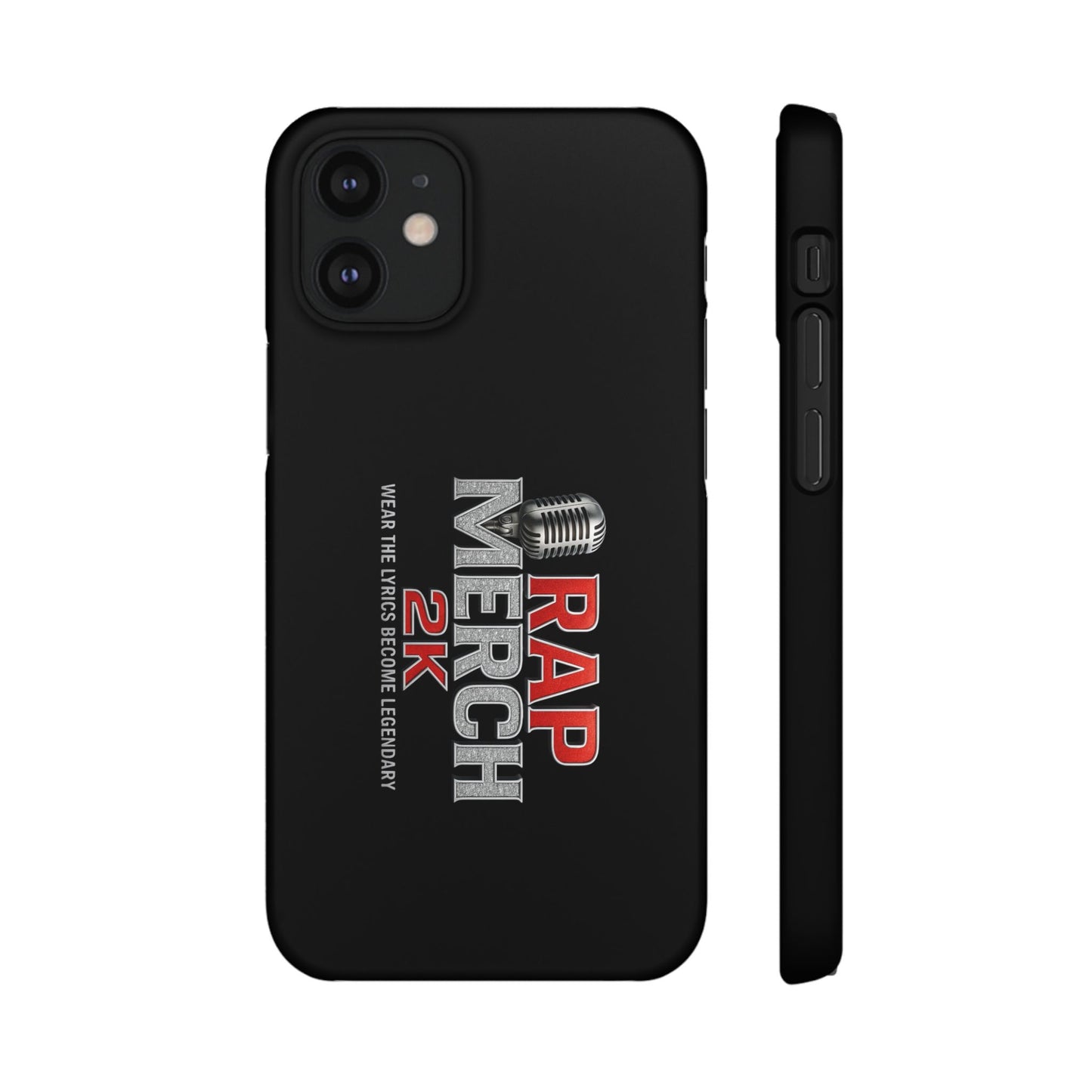 Rap Merch Snap Case for Music Lovers, Hip Hop Phone Cover, Mobile Accessories, Gift for Musicians, Trendy Phone Case