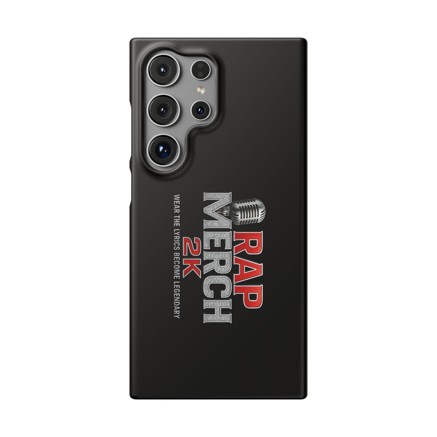 Rap Merch Snap Case for Music Lovers, Hip Hop Phone Cover, Mobile Accessories, Gift for Musicians, Trendy Phone Case