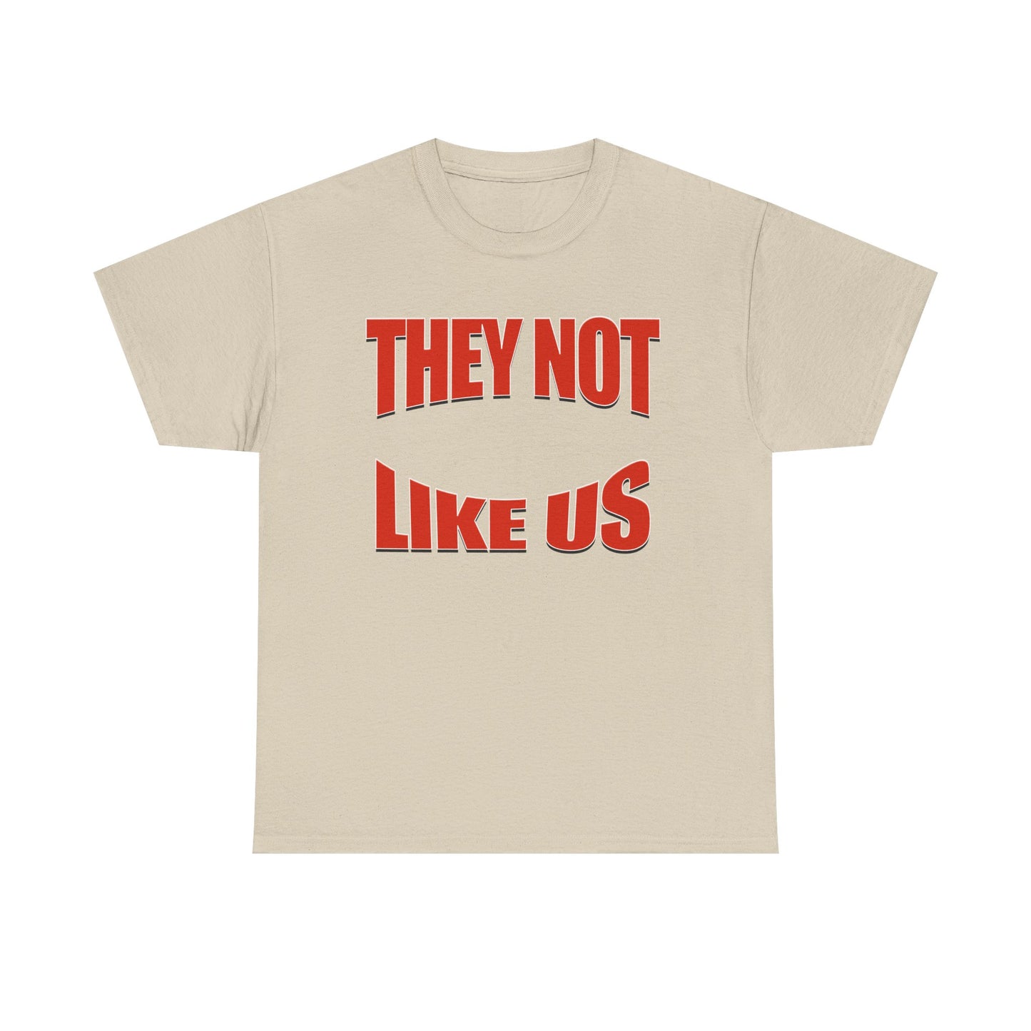 Unisex Heavy Cotton Tee with Bold Statement, Casual Wear, Streetwear, Gift for Friends, Statement Tee, Everyday Fashion