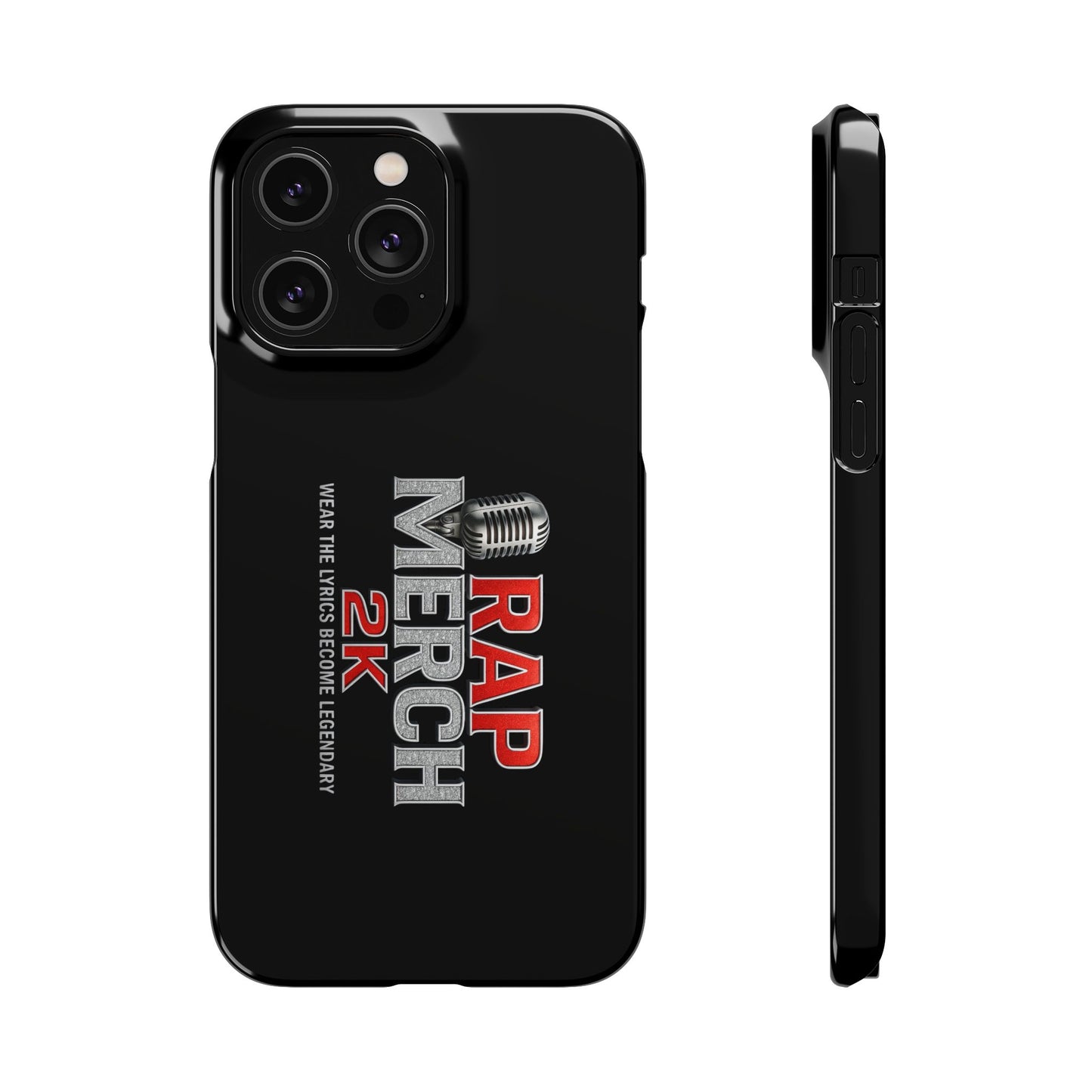 Rap Merch Snap Case for Music Lovers, Hip Hop Phone Cover, Mobile Accessories, Gift for Musicians, Trendy Phone Case