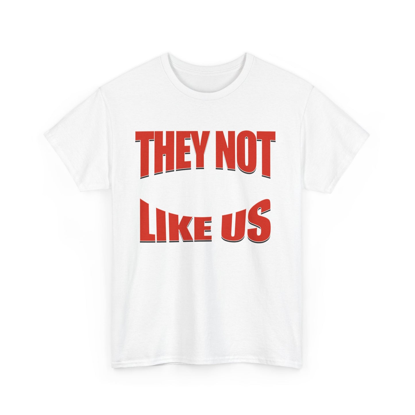 Unisex Heavy Cotton Tee with Bold Statement, Casual Wear, Streetwear, Gift for Friends, Statement Tee, Everyday Fashion