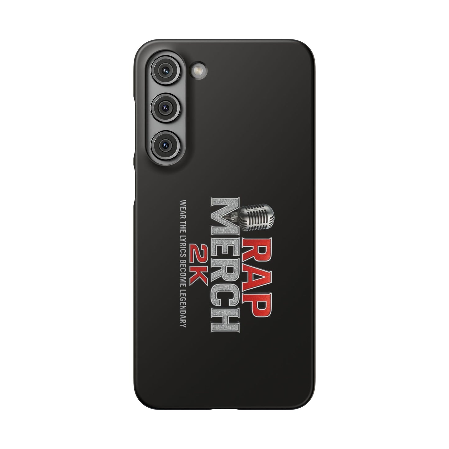 Rap Merch Snap Case for Music Lovers, Hip Hop Phone Cover, Mobile Accessories, Gift for Musicians, Trendy Phone Case