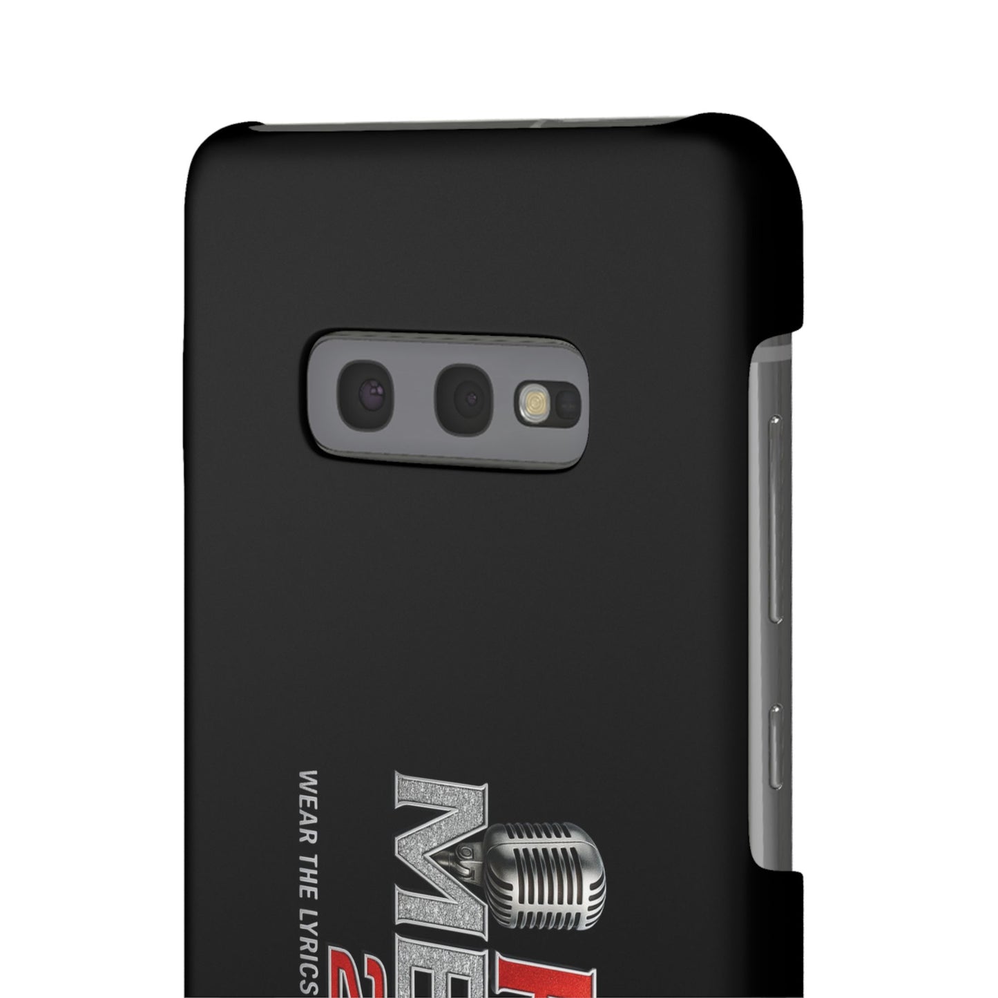Rap Merch Snap Case for Music Lovers, Hip Hop Phone Cover, Mobile Accessories, Gift for Musicians, Trendy Phone Case